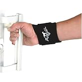 Professional's Choice Wrist Compression Wrap, Color: Black, Size: Universal (PC110-BLACK)