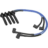 NGK (55004) RC-FX101 Spark Plug Wire Set | Replaces 671-4305 9865 09865 7590 55504 175-6219 4733 184081 700063 35-4437. Ends misfire, crossfire &amp; RFI.
