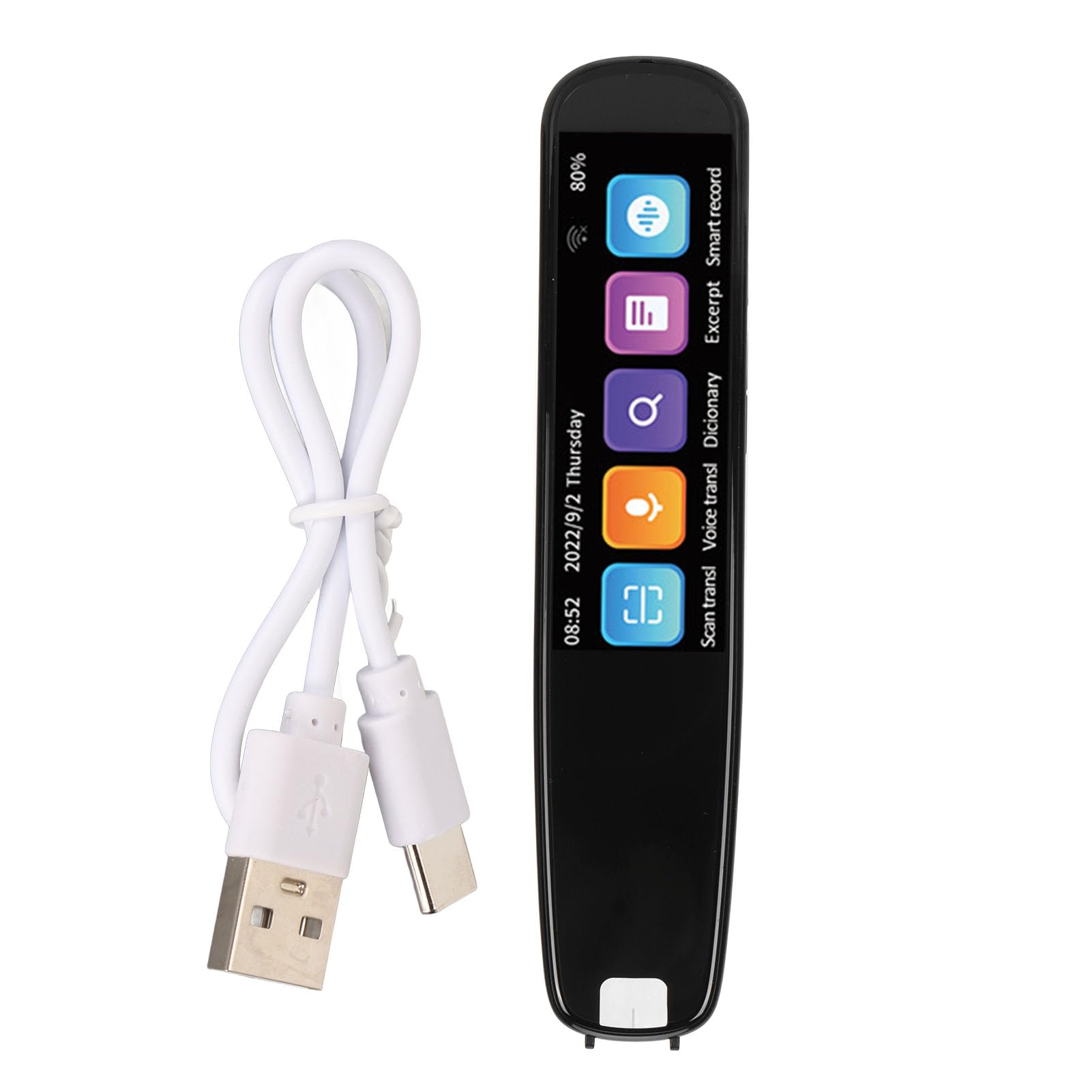 Language Translation Pen with OCR Scanning for Text Extract and Translation Offline & Online, Ideal for Learning and Travel, Supports 131 Languages, Portable Translation Device