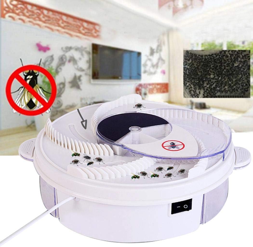 erholi Electric Flycatcher Fly Killer Environmentally Automatic Rotary Catcher Repellents