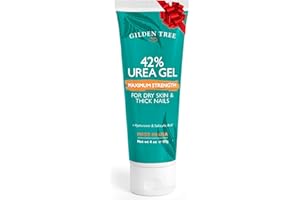 GILDEN TREE Urea Gel 42 Percent For Feet Maximum Strength Softens Cracked Heel Calluses & Thick Toenails