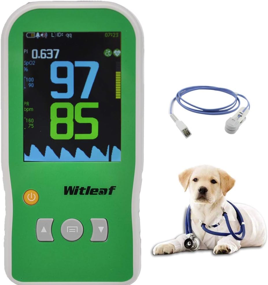 Witleaf 3.2" Veterinary Handheld Pulse Oximeter with SPO2