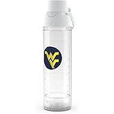 Tervis Venture Lite West Virginia Mountaineers - Primary Logo Made in USA Double Walled Insulated Tumbler Travel Cup Keeps Drinks Cold & Hot, 24oz Water Bottle, Classic