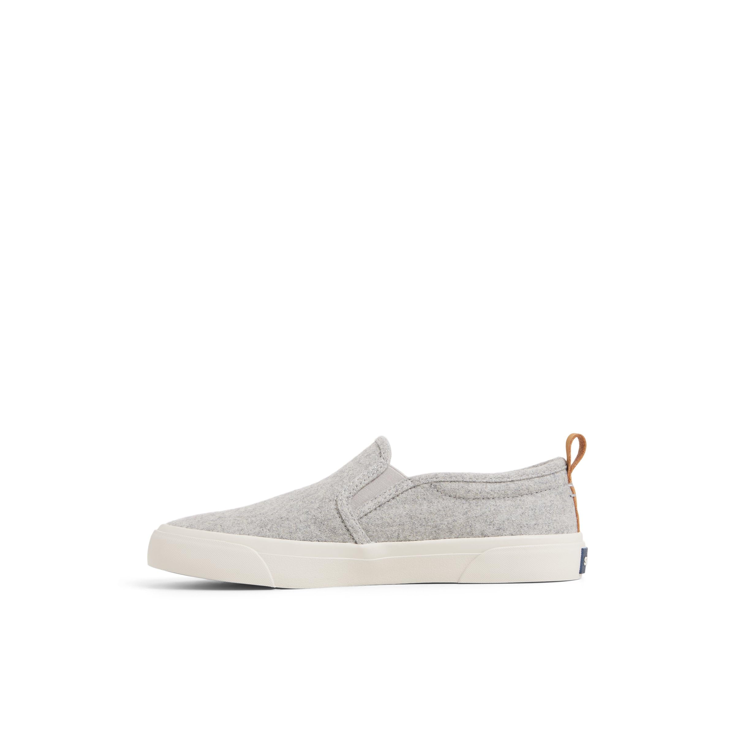 Sperry Women’s Bermuda Beach Twin Gore Sneaker, Grey, 6.5
