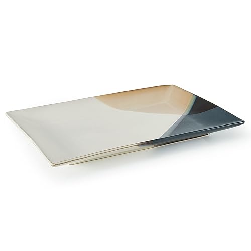 Gourmet Basics by Mikasa Caden Rectangular Serving Platter,