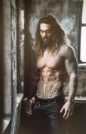 Amazoncom Jason Momoa As Arthur Curry Aka Aquaman Shirtlesss Hot
