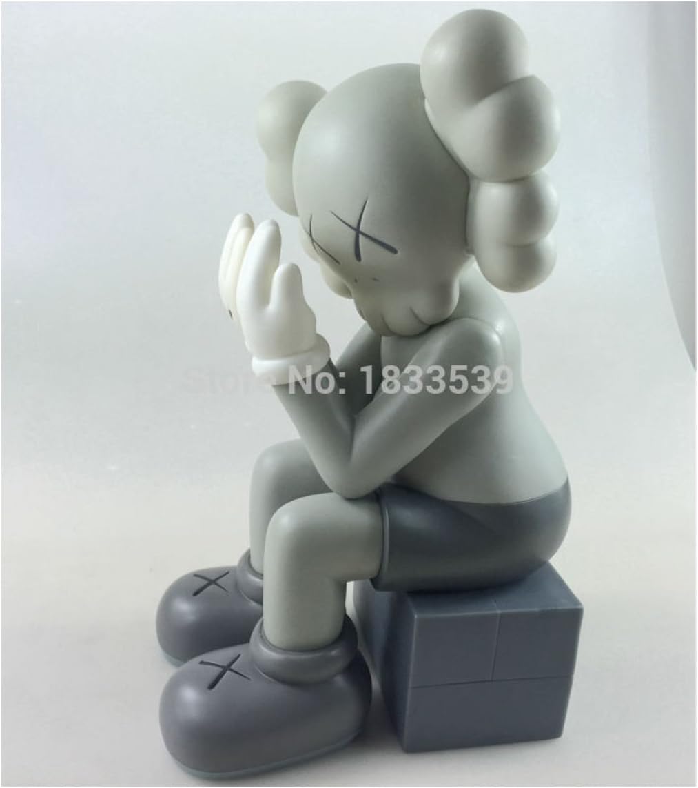 Kaws BFF Dissected 16 inch Black Red Grey Companion Original Fake Art Toys Action Figure Figurine Plush Doll Toy Model Statue Accessories Collection Fancy Morden Decoration Gift 100% real picture