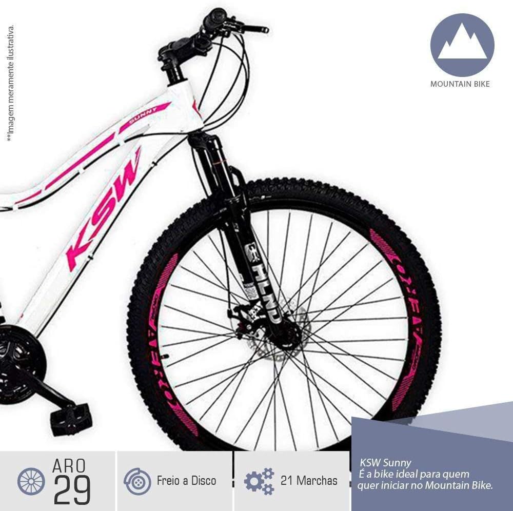 Bicicleta feminina aro 29 ksw sunny Clearance