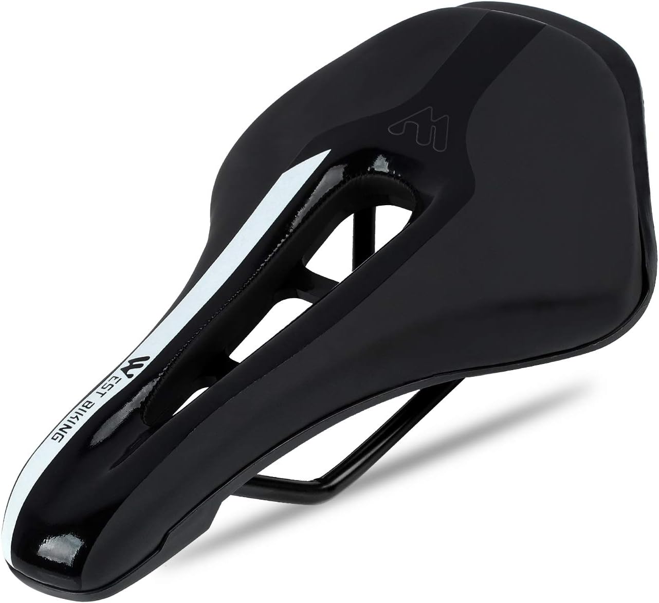 West Biking Ultralight Bike Saddle, Non-Slip Extra Comfort Water-Resistant Soft Bicycle Cushion with Breathable Design for Men Women Road BMX Cycling Seat