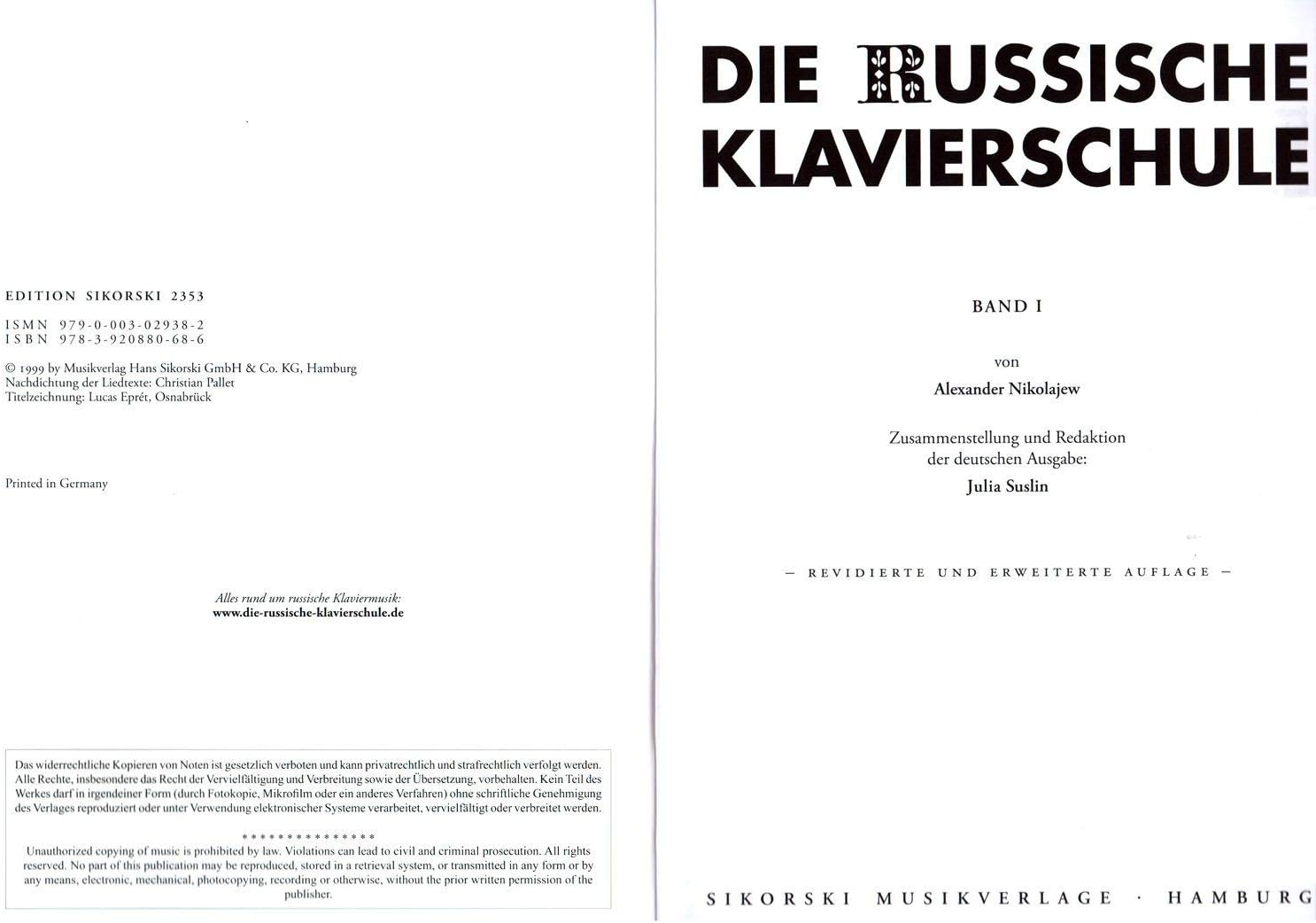 Die Russische Klavierschule Band 1 Die Wichtigsten Elemente Des Klavierspiels In Kurzer Zeit Mit Bunter Herzformiger Notenklammer Amazon De Musikinstrumente