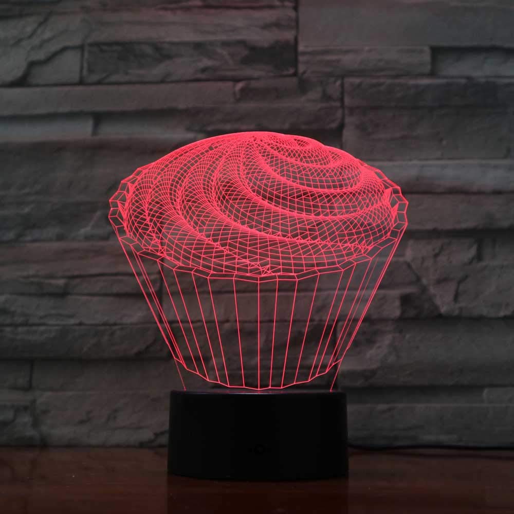 nachtlicht steckdose Led Deko 3D Golf Schaukel Schaukel Modellierung