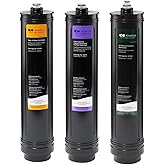 Kinetico K5 systems, 3 cartridge set (Part No. 9461 PURPLE, 9306 ORANGE &amp; 12752 GREEN RO)