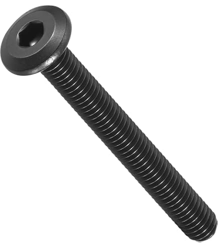 GRK Kameleon Composite Deck Screws – 9 X 2-1/2 Inch, 100-Pack, Brown, With Fiber Trapping Rings & W-Cut Thread