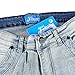 Feinste Men's Slim Fit Distressed Denim Biker Jeans (32W, Blue)