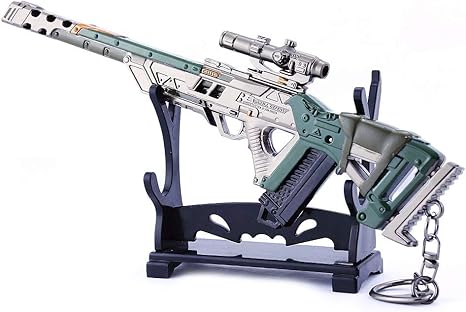 Amazon ハロウィン Apex Legends シーズン 4 キーホルダー コンバーターサブマシンガン 狩猟用短機関銃 合金製の武器 おもちゃのモデル トリプル狙撃銃 ジブラルタルダガー モザンビークショットガン 3 トリプル狙撃銃 5mm アニメ 萌えグッズ 通販