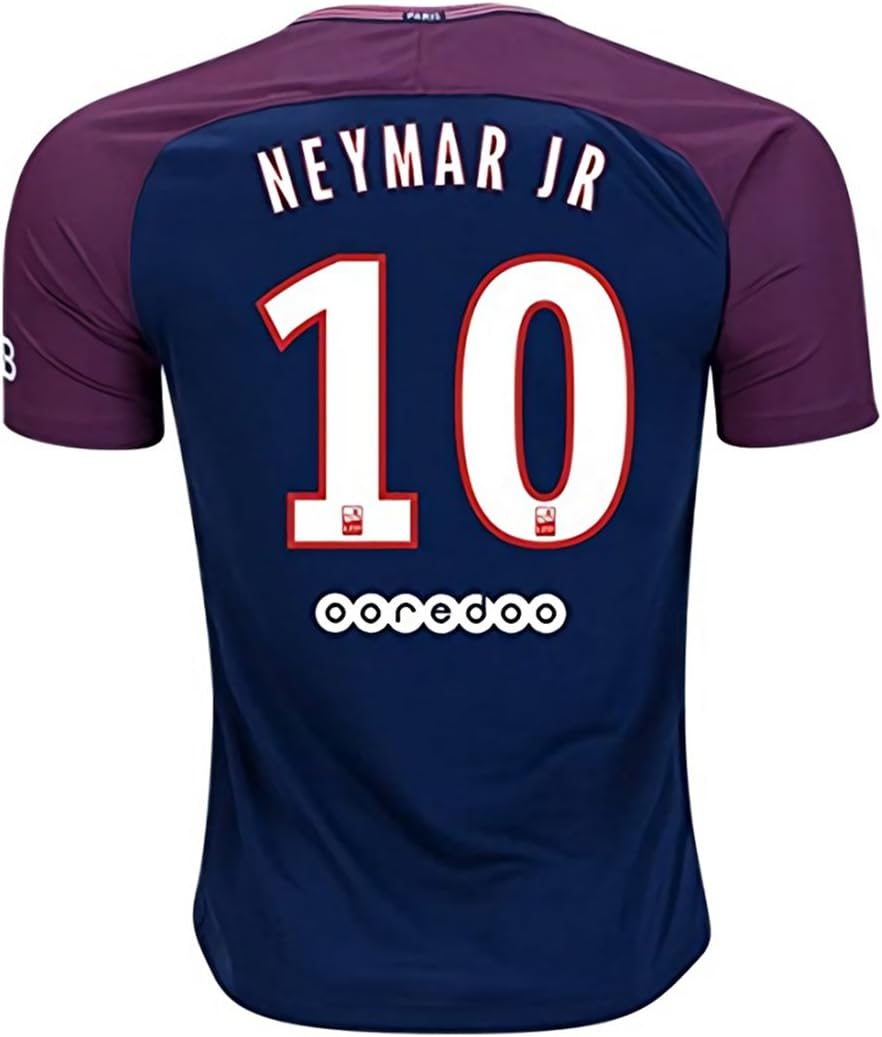 Worist 2017/2018 Mens Neymar 10 PSG Home Soccer Jersey Men's Color Blue Size M