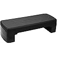 BalanceFrom Aerobic Exercise Step Platform with Raisers, Home & Gym Workout Stepper