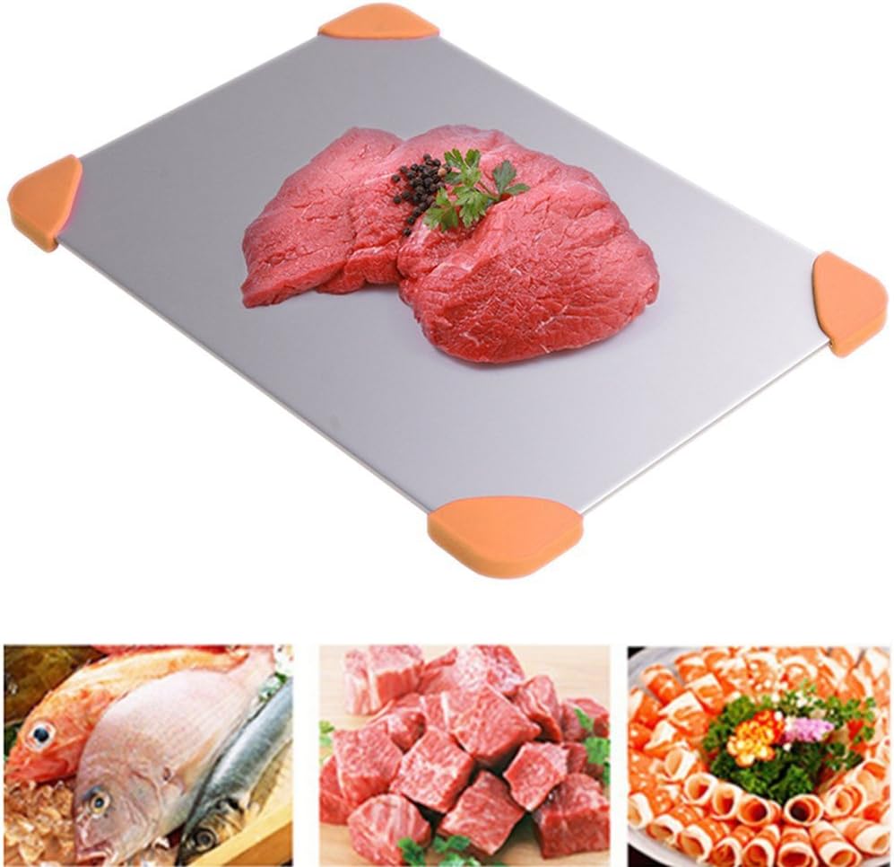 Lesirit Magical Thaw Defrosting Tray (Orange)