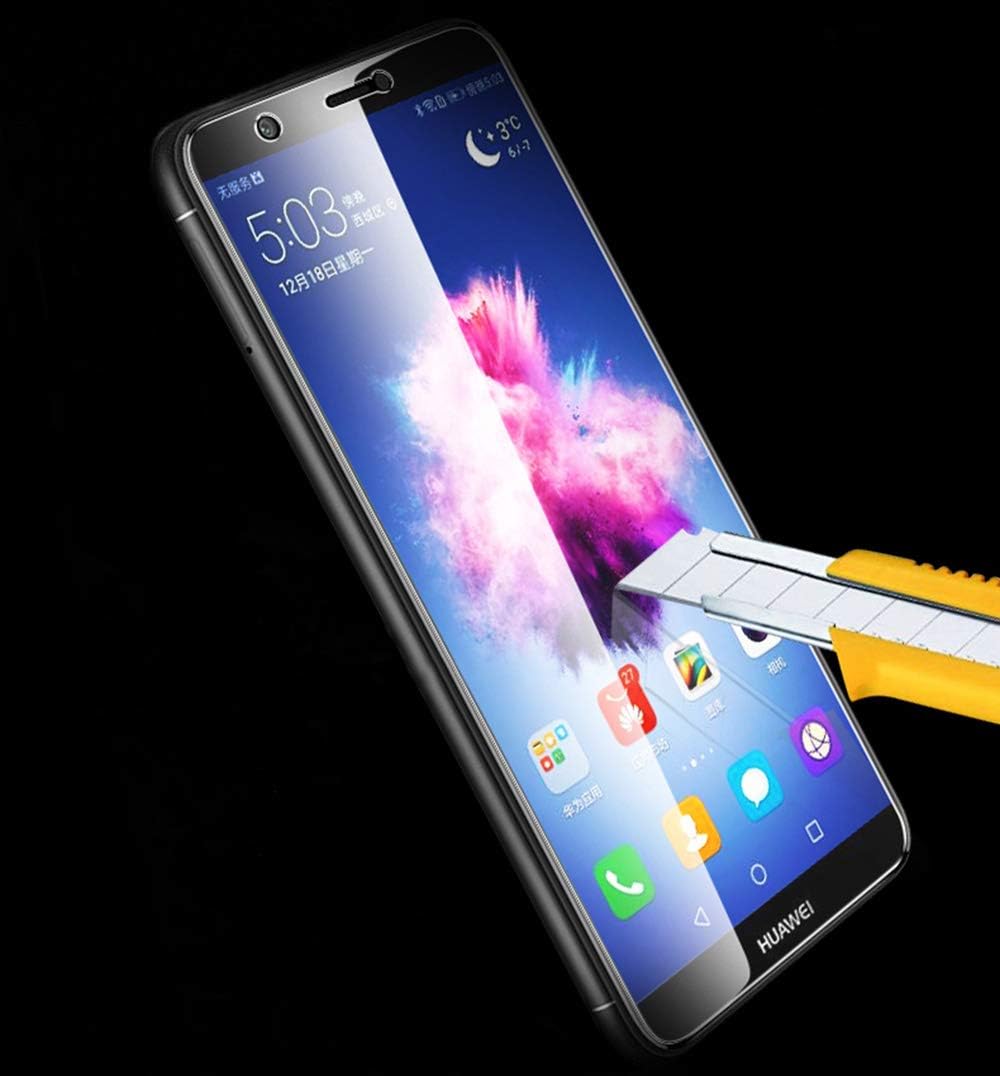 Huawei P smart Screen Protector,THILIVE 2.5D Tempered Glass Screen Protector with 9H Tempered Shatterproof Glass, Anti Scratch, High Definition Ultra-resistant for Huawei P smart (2 Pack)-Transparent