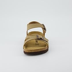 CUSHIONAIRE Lauri Cork Footbed Sandals for Women