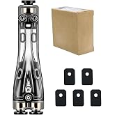 Bamboo 4 in 1 PTFE Adapter for Bambu Lab X2D/H2C/H2D/H2S/P1S/P1P/P2S/X1C/A1/A1MINI/A2L 3D Printer, Multi-Filament Compatibility, Built-in Cleaning Blade &amp; Anti-Clog Design for Smooth Feeding
