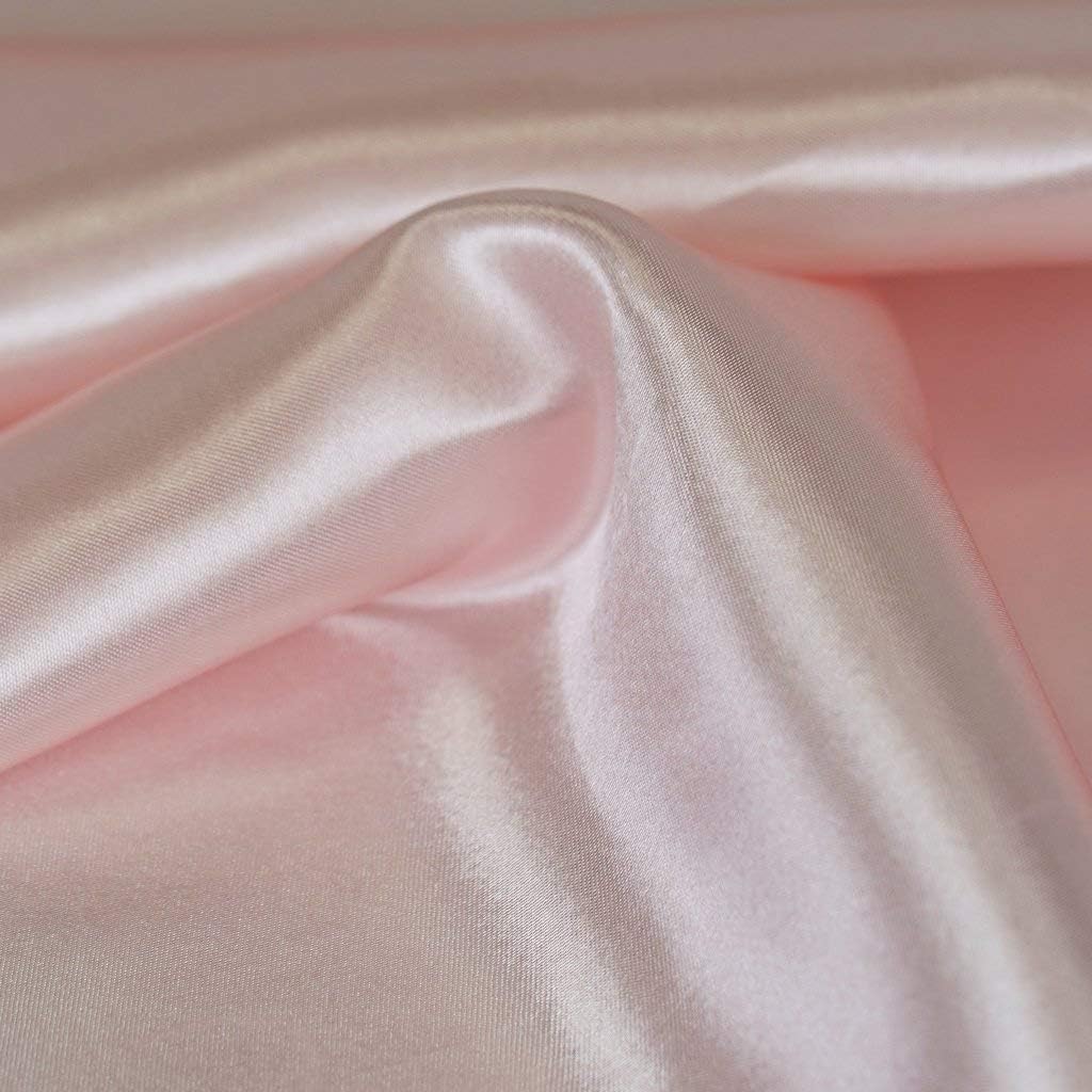 Tiger Chef 12-Pack Blush 12 x 108 inches Long Satin Table Runner for Wedding, Table Runners fit Rectange and Round Table Decorations for Birthday Parties, Banquets, Graduations, Engagements: Home & Kitchen