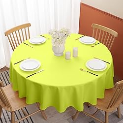 Softalker Round Tablecloth, Waterproof & Stain
