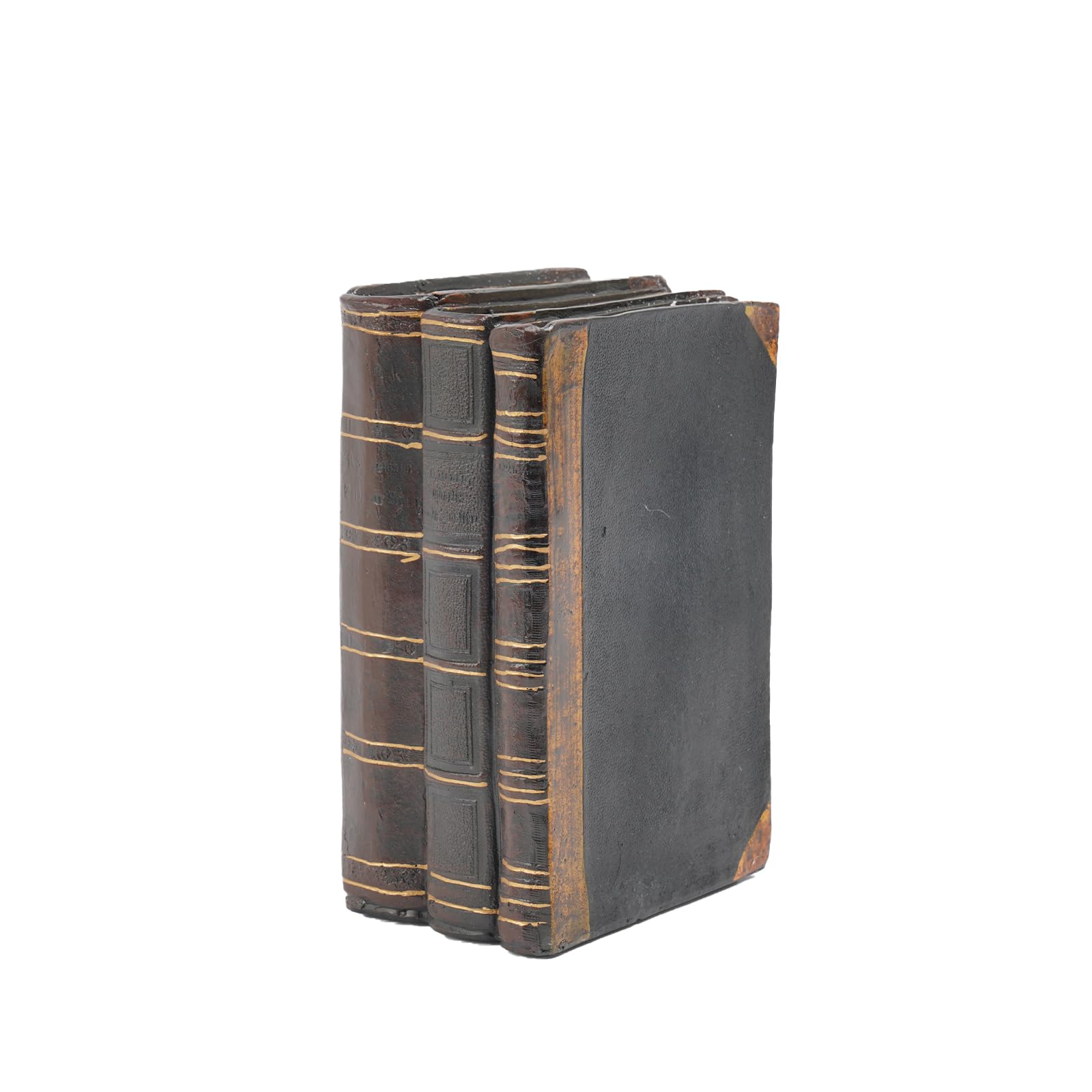 Photo 1 of Decorative Books Coffee Table Books Decor - Resin Retro Classical Fake Decorative Books Set of 3 for Living Room, Office, Mantle Shelves Decor 4.2 * 2.7 * 6.2 Inch Guichifun