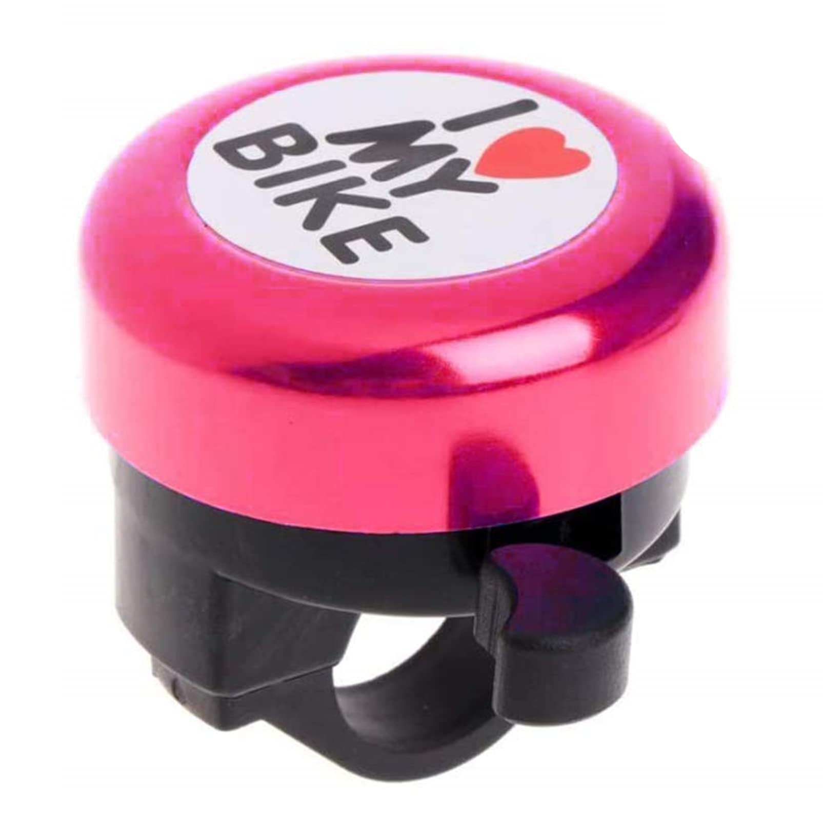 SPYMINNPOO Bike Bell Bell, Alloy Kids Bike Horn Ring Mini Bike Accessories (Pink)