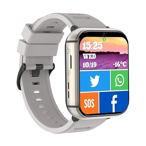 4g Network Smartwatch For Android For Men Rainbuvvy 4G LTE Smart