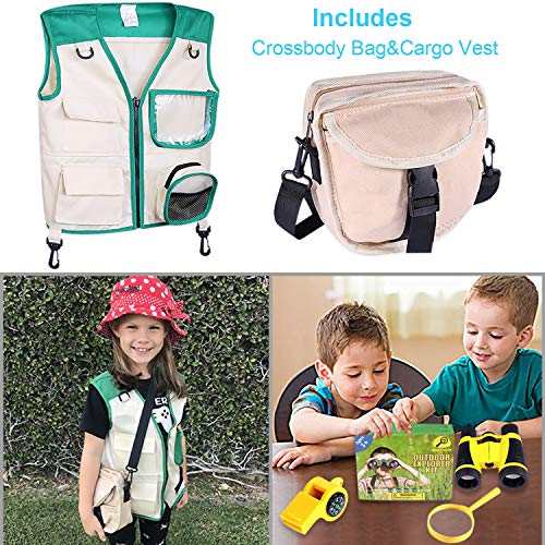 4 INNOCHEER+Paleontologist+Magnifying+Hand+Crank+Flashlight