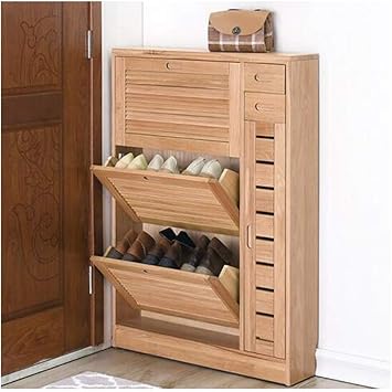 Amazon Com Xiao Ultra Thin Solid Wood Shoe Cabinet Foyer Cabinet