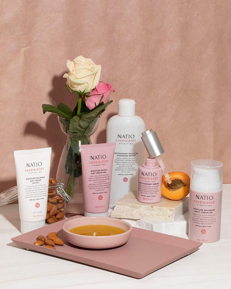 natio rosewater hydration moisturiser