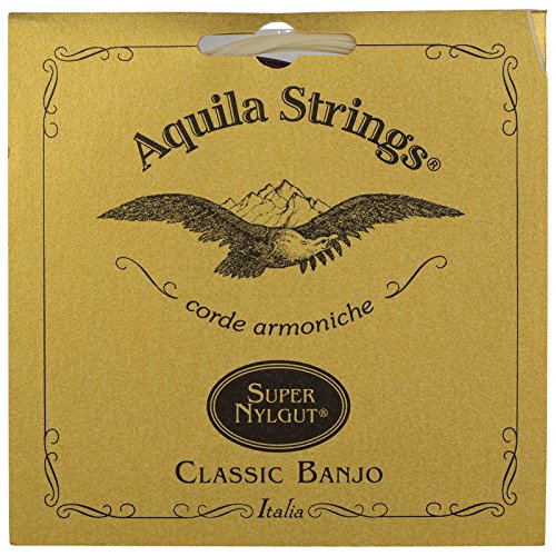 Aquila New Nylgut AQ-2B Banjo Strings - Light Tension DBGDG - 1 Set of 5 (4th Red Series String)