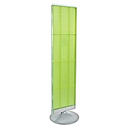 Azar Displays 700440-GRE, Two-Sided PEGBOARD Floor