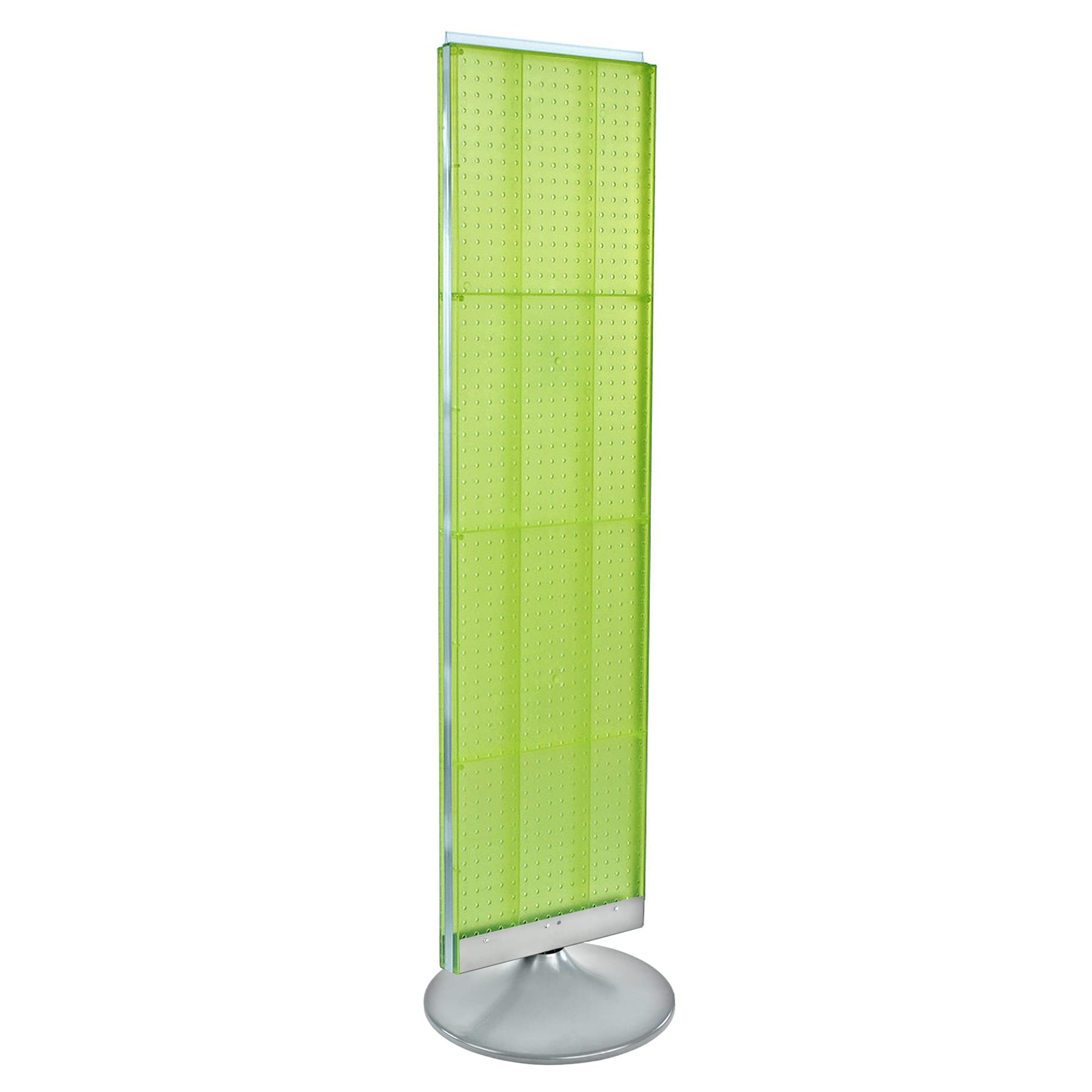 Azar Displays 700440-GRE, Two-Sided PEGBOARD Floor