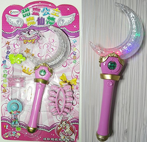 Sailor Moon Wand Moonlight Stick Crescent Moon Wand Stick Toy Collection