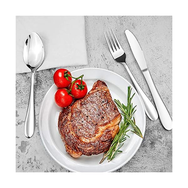 KingYH-3-Pack-Camping-Cutlery-Set-Traveling-Stainless-Steel-Picnic-Flatware-with-Carrying-Case-Openers-Portable-Reusable-Tableware-Set-for-Home-School-Traveling-Camping-Picnic-Working-Hiking KingYH 3 Pack Camping Cutlery Set Traveling Stainless Steel Picnic Flatware with Carrying Case Openers Portable Reusable Tableware Set for Home School Traveling Camping Picnic Working Hiking