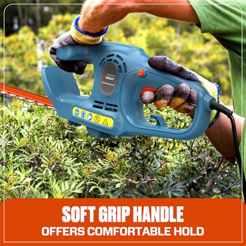 SENIX HTE3.8-L 21-Inch 120V Electric Hedge Trimmer, 3/4" Cut photo 11
