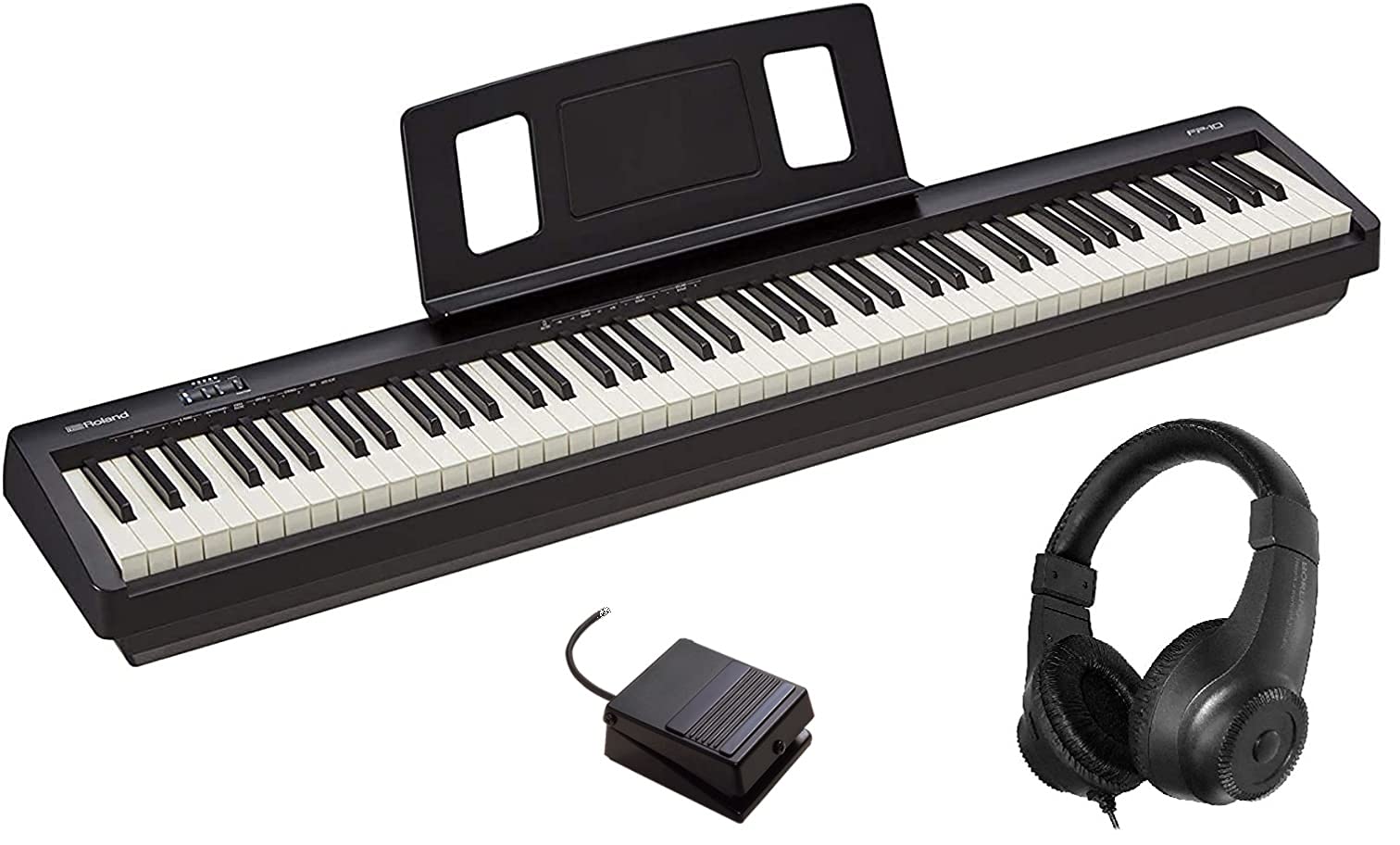 ローランド Roland 電子ピアノ FPシリーズ FP-10 BK (ヘッドホンセット)商品画像