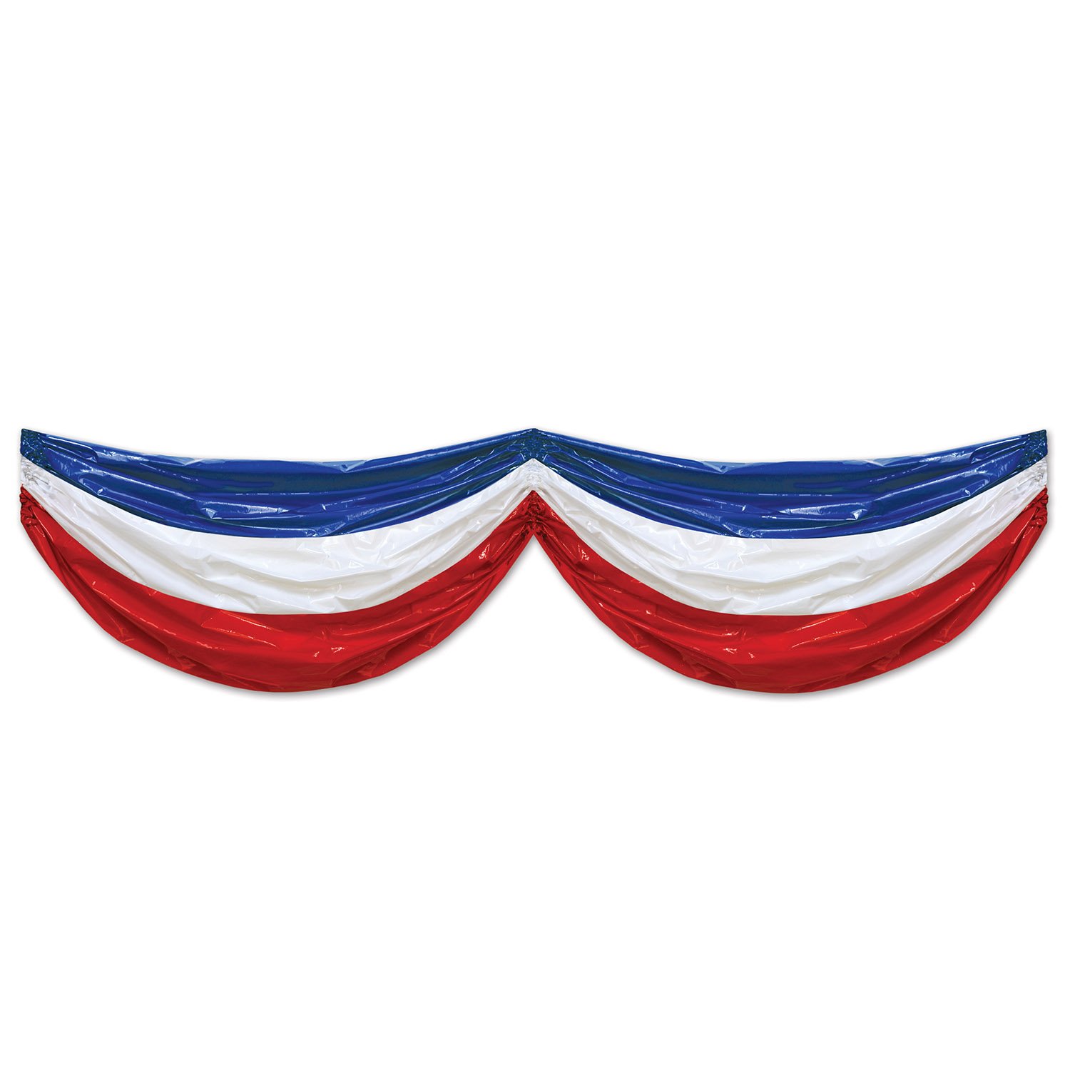 Patriotic Plastic Bunting