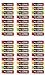 Nature's Bees, Cocoa Butter Flavored Lip Balm Tubes Set Bulk Assortment Chap Treatment Moisturizer For Dry Lips, Original Variety Assortment (Shea Butter, Original, Olive Oil, Mango Butter) - 48 Pack
