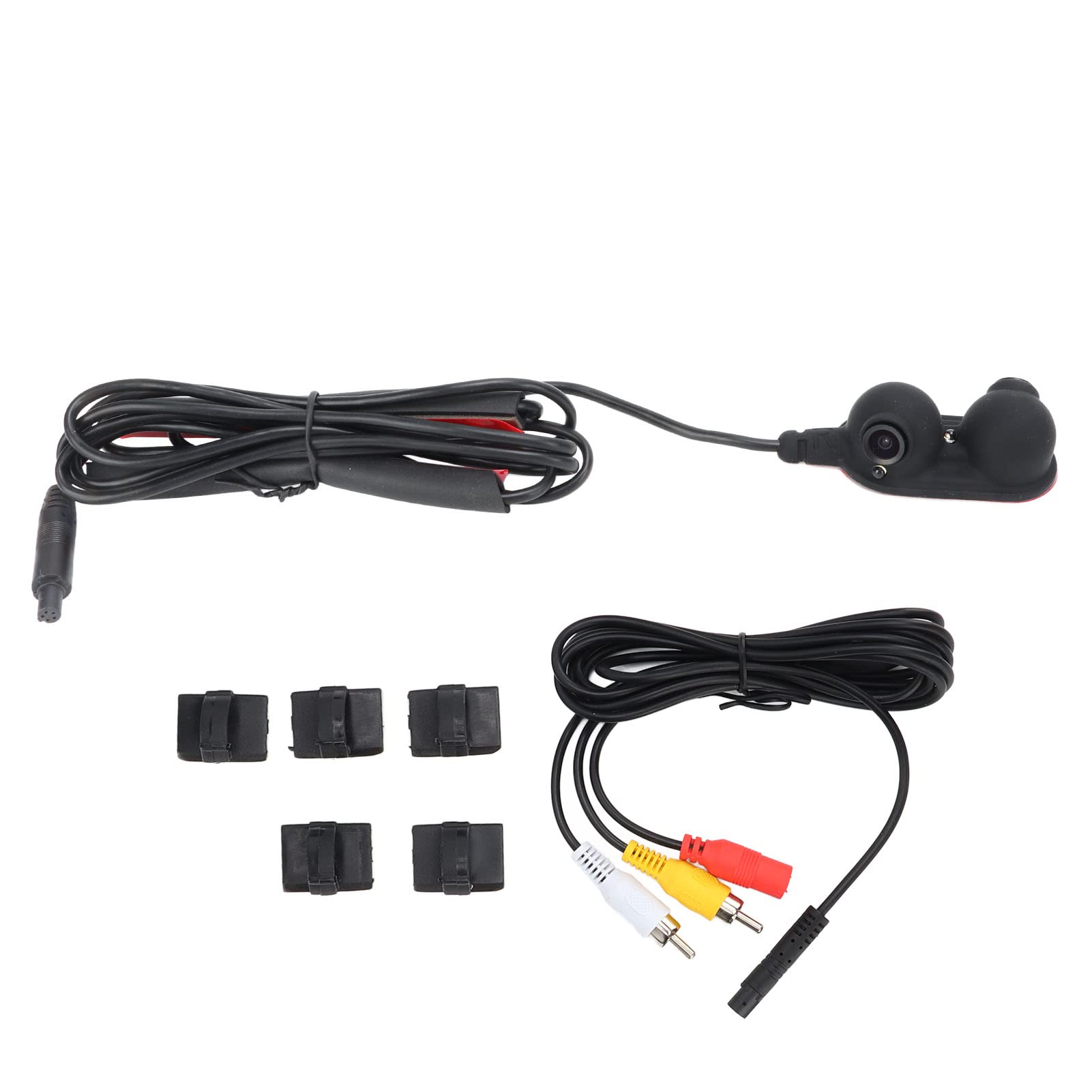 Car Door Side View Blind Spot Camera HD Night Vision IP68 Waterproof Backup Camera View Monitor Kit for Truck RV Van Trailer Emergency Vehicle(Right)