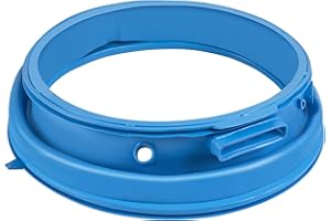 Salugre OEM WH05X29514 Washer Door Diaphragm, Rubber, Plastic, Replacement Clothes Washing Machine Door Gasket Seal for GE Washer, Door Boot Seal, AP6983547, PS12743601, EAP12743601