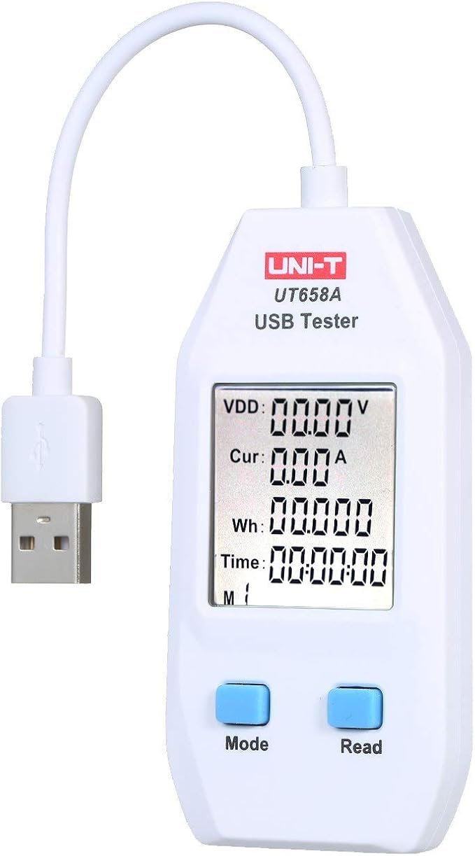 UNIT UT658A USB Power Meter USB Tester Detector USB Voltmeter Digital