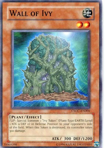Yu-Gi-Oh! - Wall of Ivy (CSOC-EN004) - Crossroads of Chaos - Unlimited Edition - Common