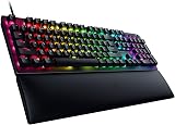 Razer Huntsman V2 (Red Switch) Optical Keyboard UK Layout Black view 9