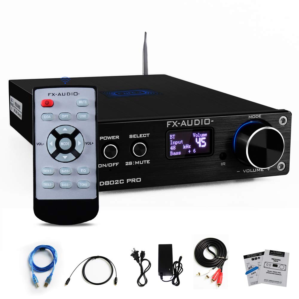 Buy Bluetooth DAC Amp Combo Full Class D Digital Power Amplifier with