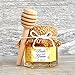 24 Pack Mini Wood Honey Dipper Sticks, 3 Inch Individually Wrapped, with Storage Bag for Honey Jam Jar Dispense, Wedding Party Favors