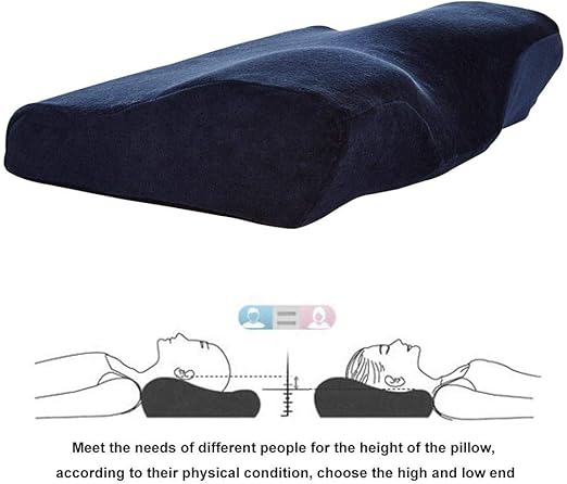 Amazon Com Hamkaw Cervical Pillow For Neck Pain Contour Memory